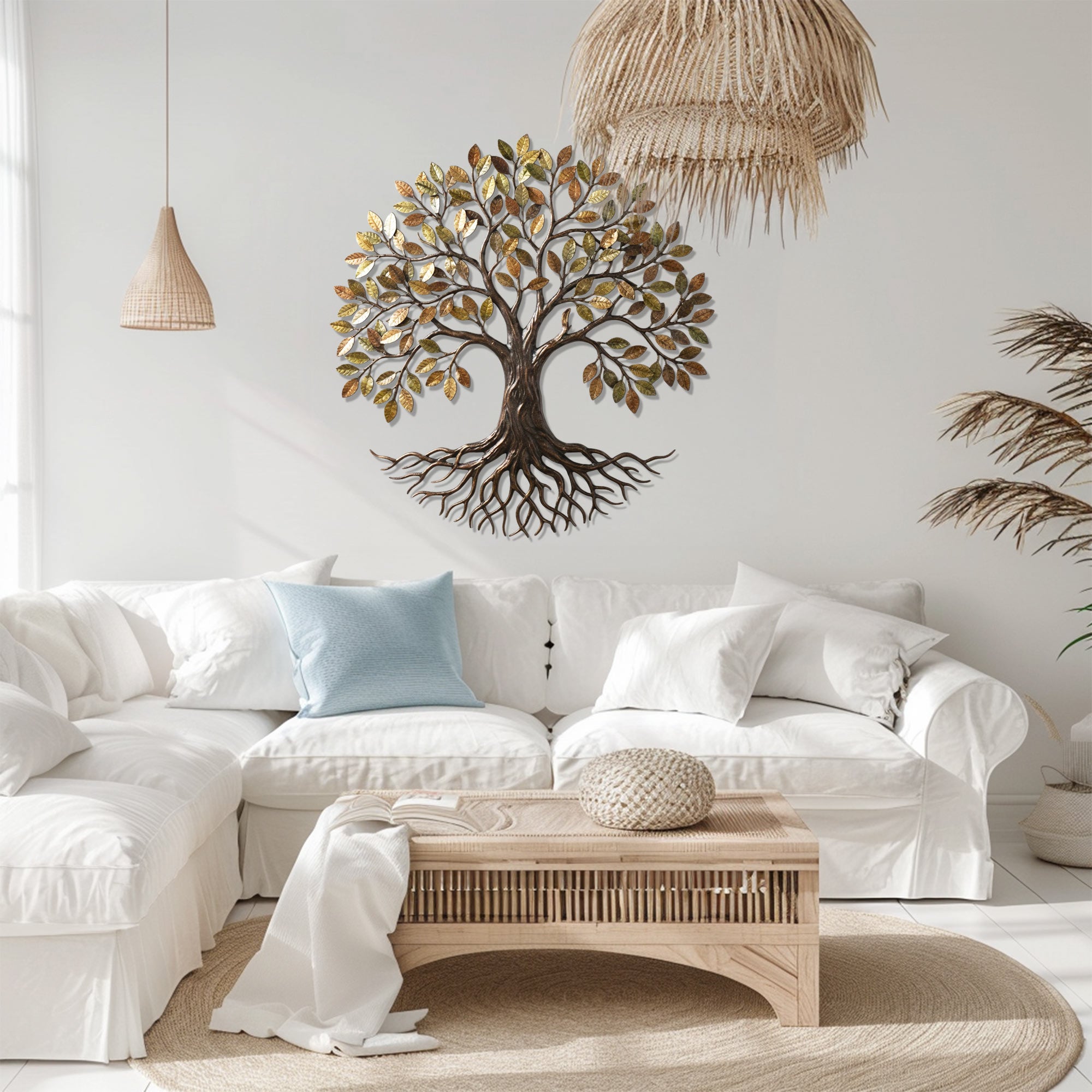 Tree of Life – Premium Metal Wall Art Sculpture Decor for Home &amp; Garden