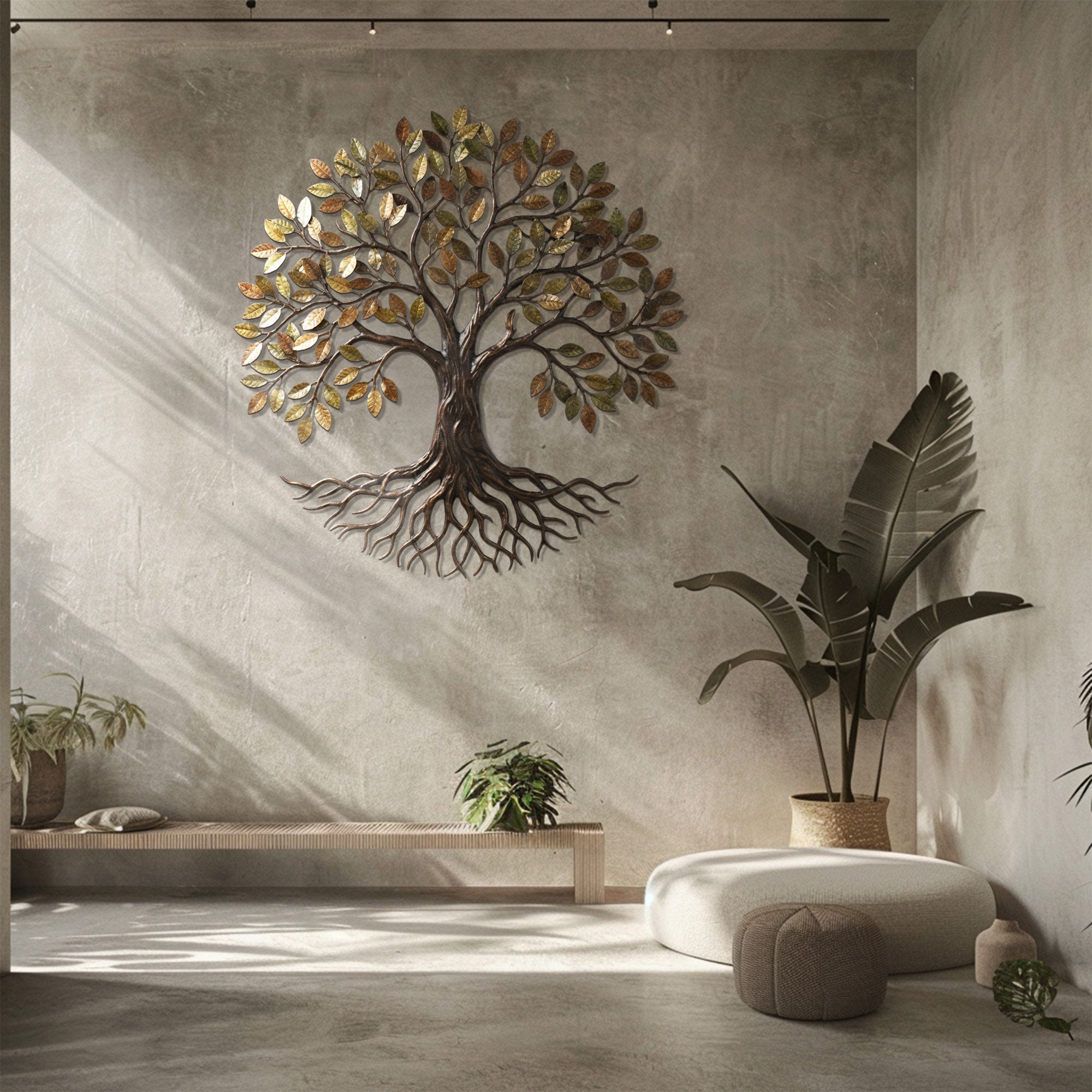 Tree of Life – Premium Metal Wall Art Sculpture Decor for Home &amp; Garden