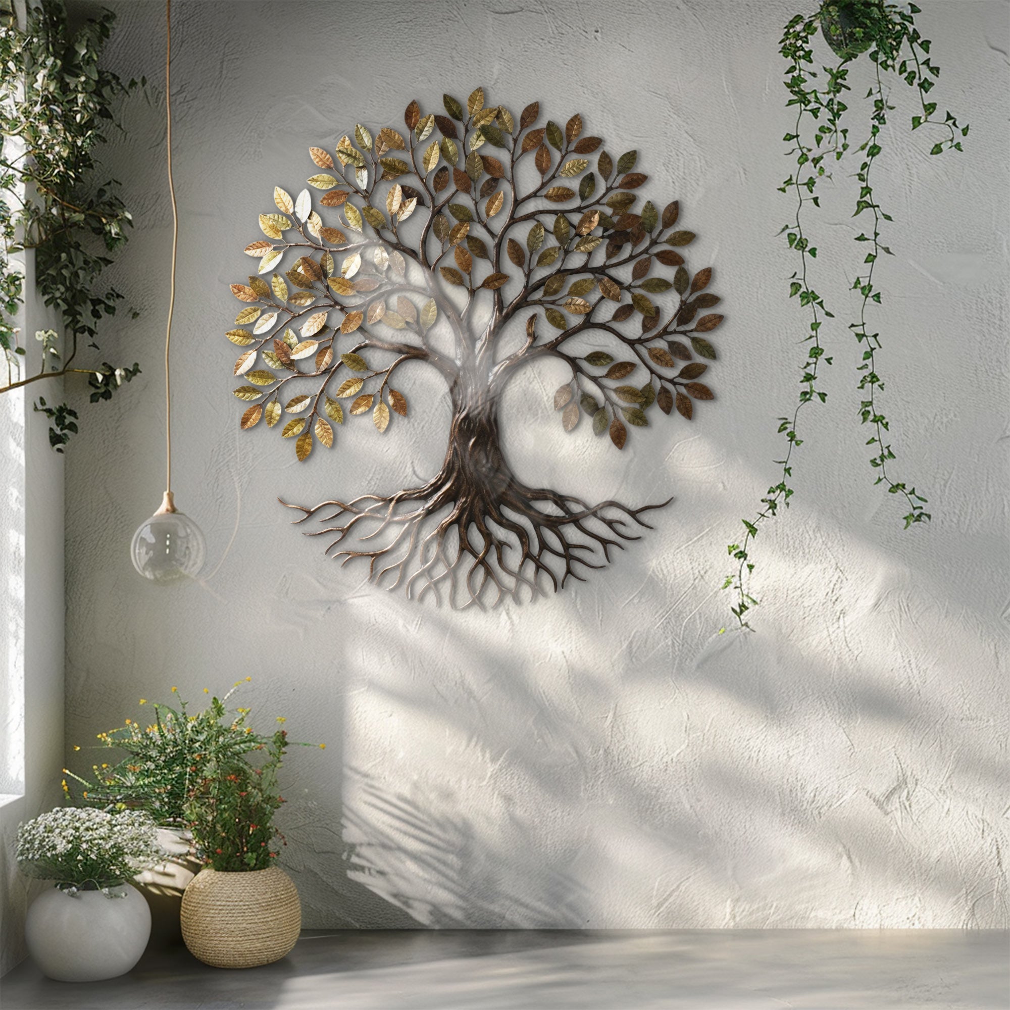 Tree of Life – Premium Metal Wall Art Sculpture Decor for Home &amp; Garden