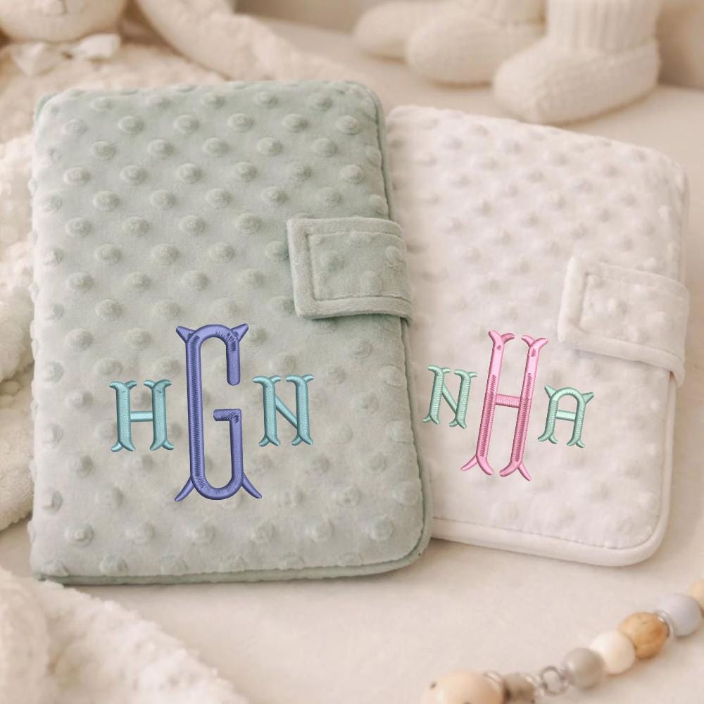 Monogram Fishtail Embroidery,  Fishtail Embroidery Monogram, Instant Download BX Font | PES + 11 other formats for Embroidery Machines