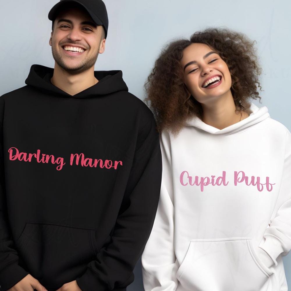 Darling Font Embroidery, Heart Satin Embroidery Font: Thin Script Alphabet (BX Included, Instant Download)