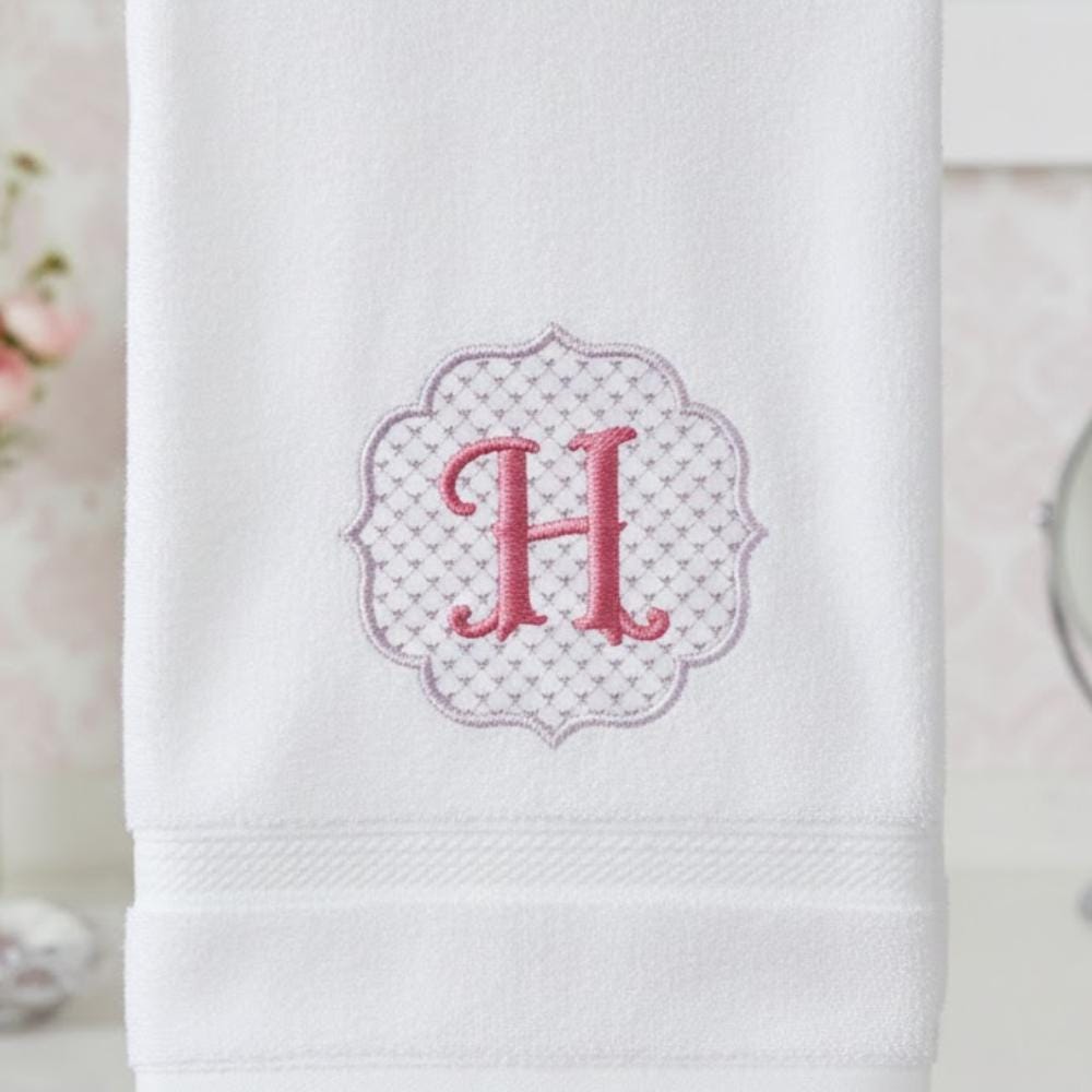 Embossed Monogram Embroidery Font, BX Included Embroidery Font, Floral Alphabet A-Z (BX Font) (Digital Download)