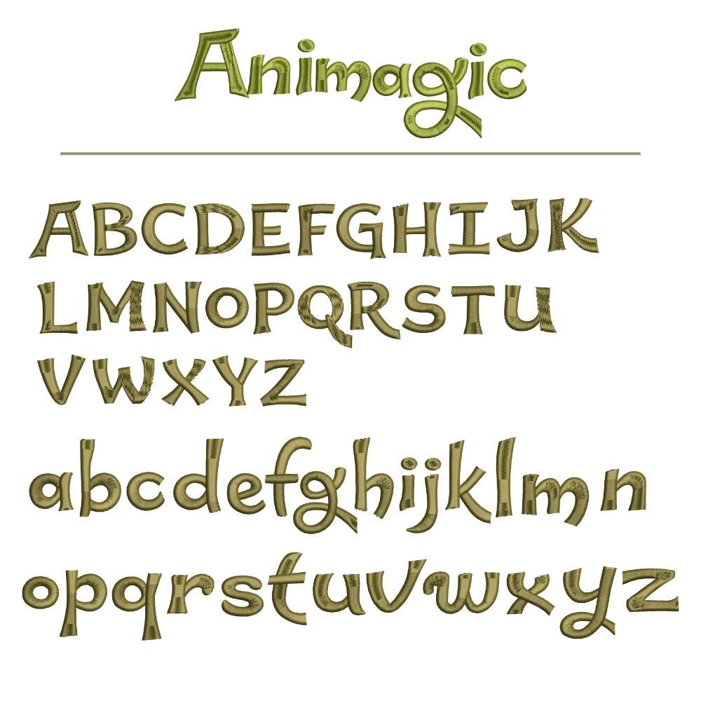 8 Embroidery Font Digital Machine Bundle: Handwritten Fonts Machine Embroidery, Native BX + Satin Stitch font, (BX Included)