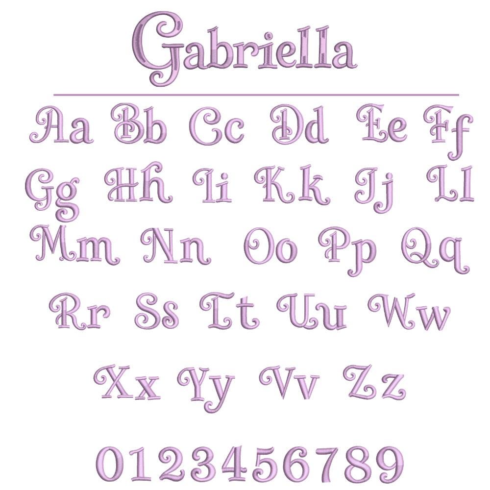 8 Embroidery Font Digital Machine Bundle: Handwritten Fonts Machine Embroidery, Native BX + Satin Stitch font, (BX Included)